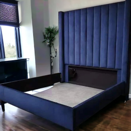 Bernard design magas háttámlás franciaágy