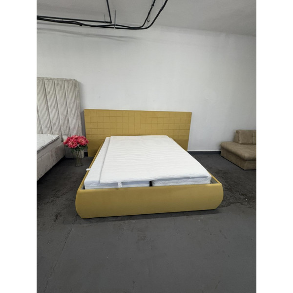 Jácint széles háttámlás prémium franciaágy