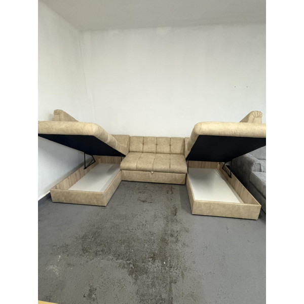 Nebraska u-alakú kanapé