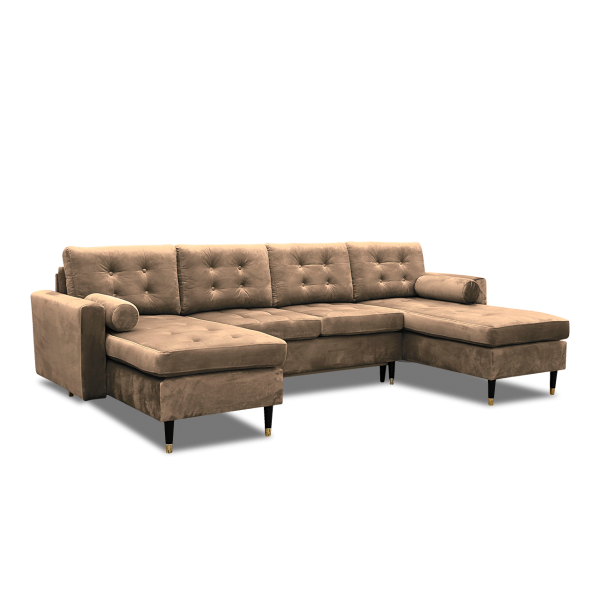 Dora 2 u alakú kanapé